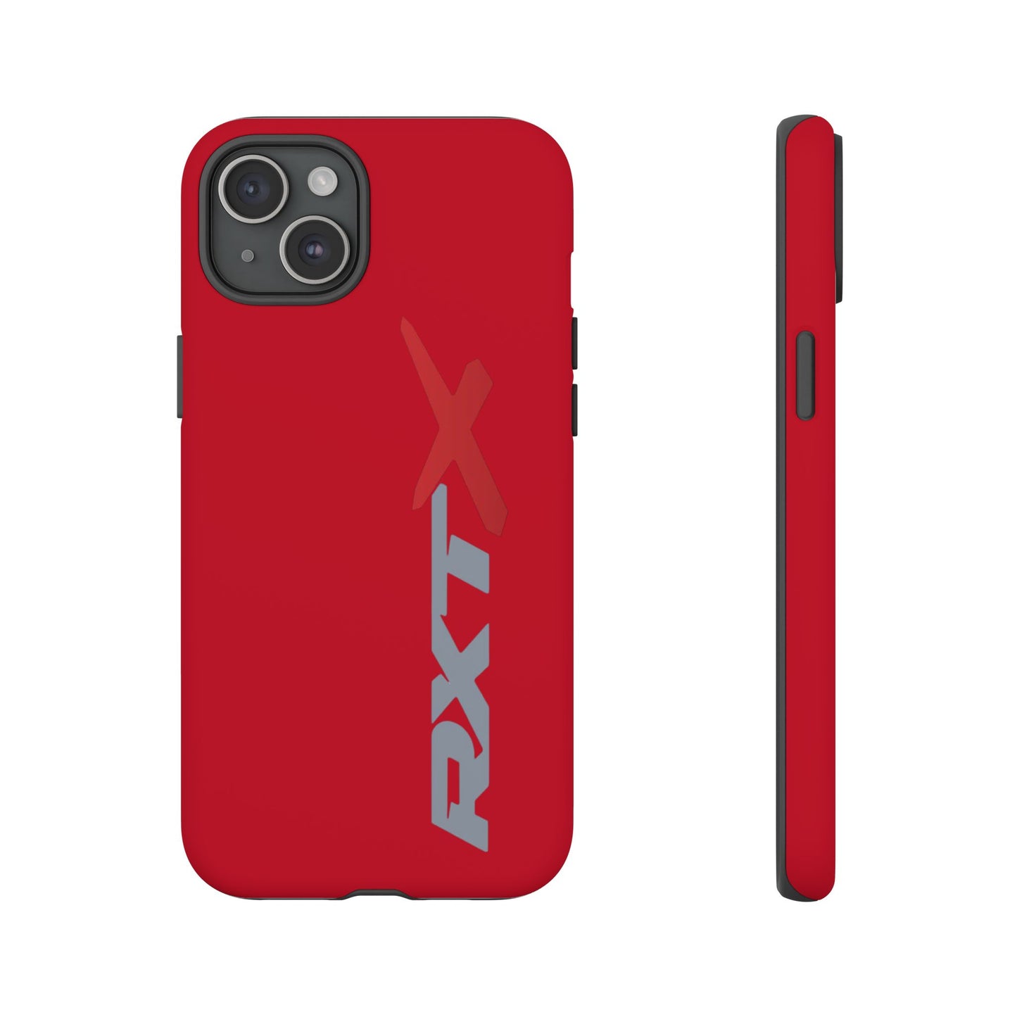 RXTX Tough Phone Case Protective Cover - iPhone Samsung Google Pixel Red