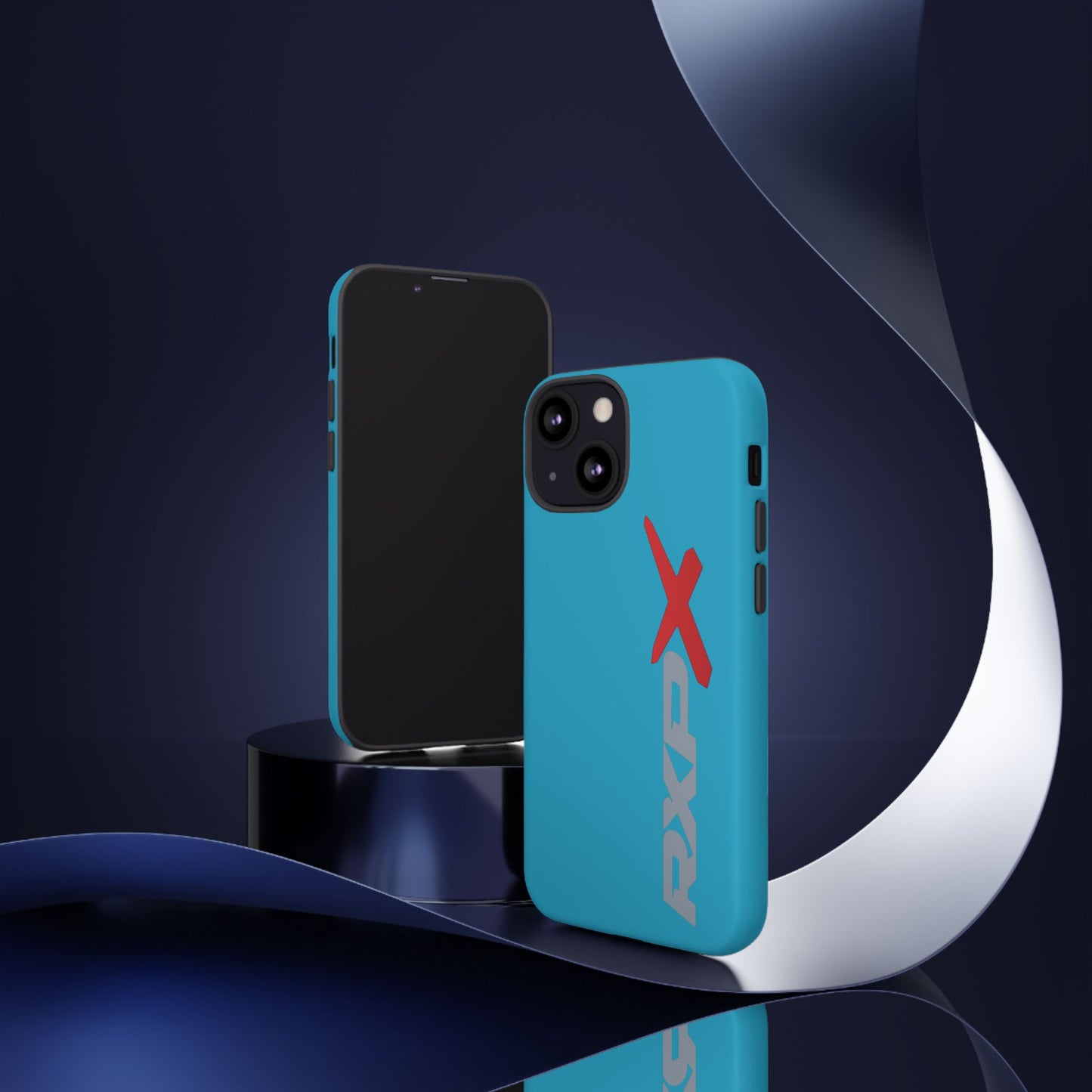 RXPX Tough Phone Case — iPhone Samsung Google Pixel Protective Cover Turquoise