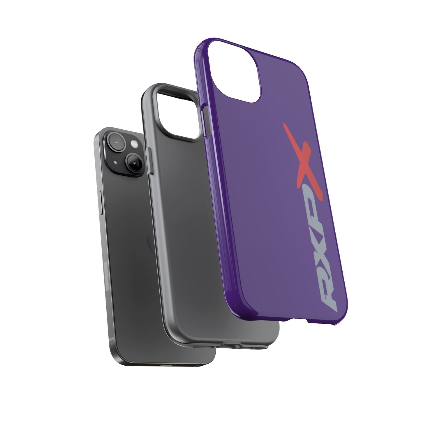 RXPX Tough Phone Case Protective Cover - iPhone Samsung Google Pixel - Purple