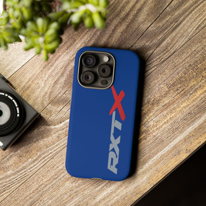 RXTX Tough Phone Case Protective Cover - iPhone Samsung Google Pixel Dark Blue