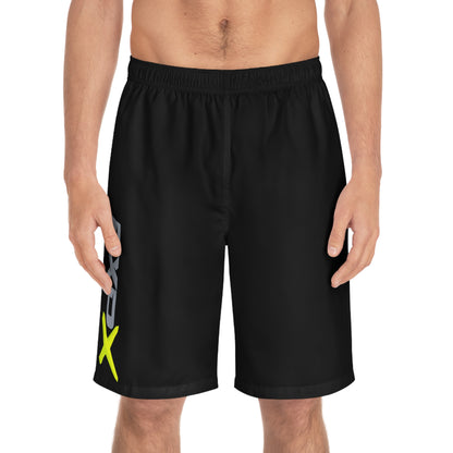 Men's RXPX Performance Board Shorts — Quick-Dry Surf & Swim Trunks Manta Green
