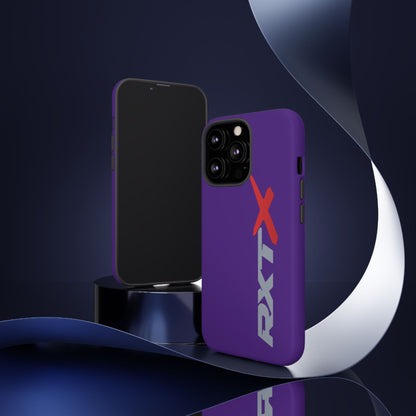 RXTX Tough Phone Case Protective Cover - iPhone Samsung Google Pixel Purple