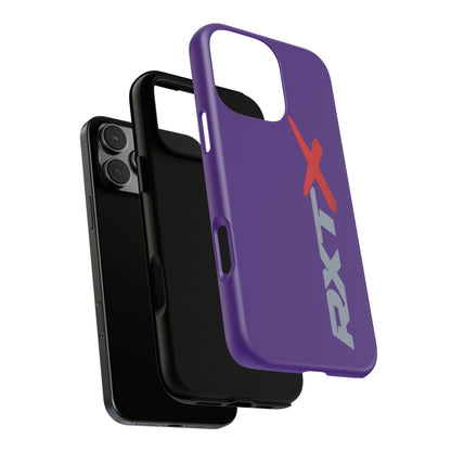 RXTX Tough Phone Case Protective Cover - iPhone Samsung Google Pixel Purple