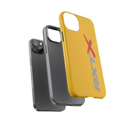 RXTX Tough Phone Case Protective Cover - iPhone Samsung Google Pixel Millenium Yellow