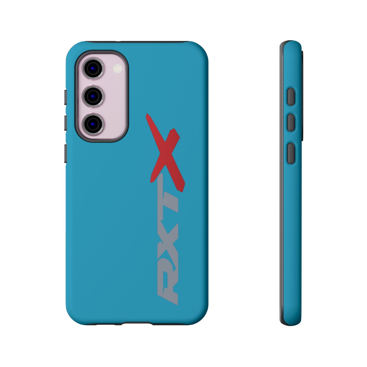 RXTX Tough Phone Case Protective Cover - iPhone Samsung Google Pixel Turquoise