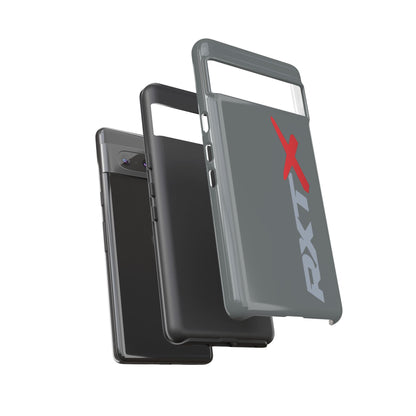 RXTX Tough Phone Case Protective Cover - iPhone Samsung Google Pixel -Dark Grey
