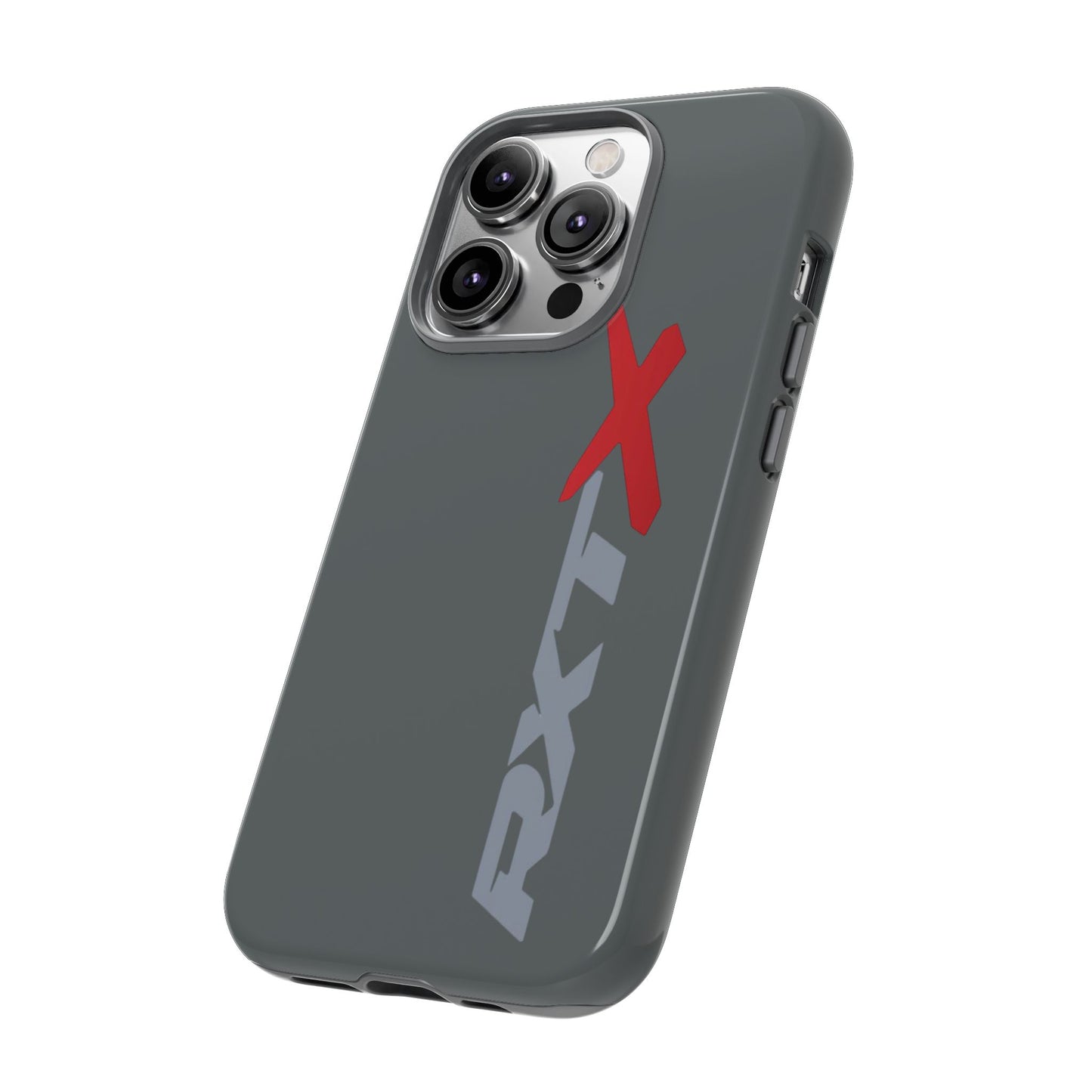 RXTX Tough Phone Case Protective Cover - iPhone Samsung Google Pixel -Dark Grey