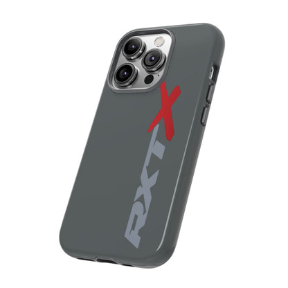 RXTX Tough Phone Case Protective Cover - iPhone Samsung Google Pixel -Dark Grey