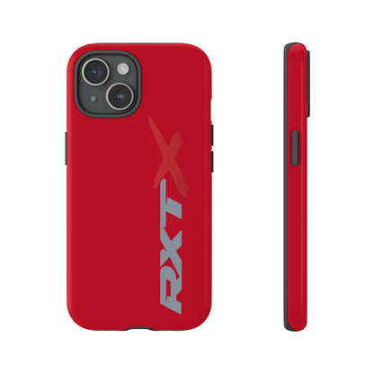 RXTX Tough Phone Case Protective Cover - iPhone Samsung Google Pixel Red