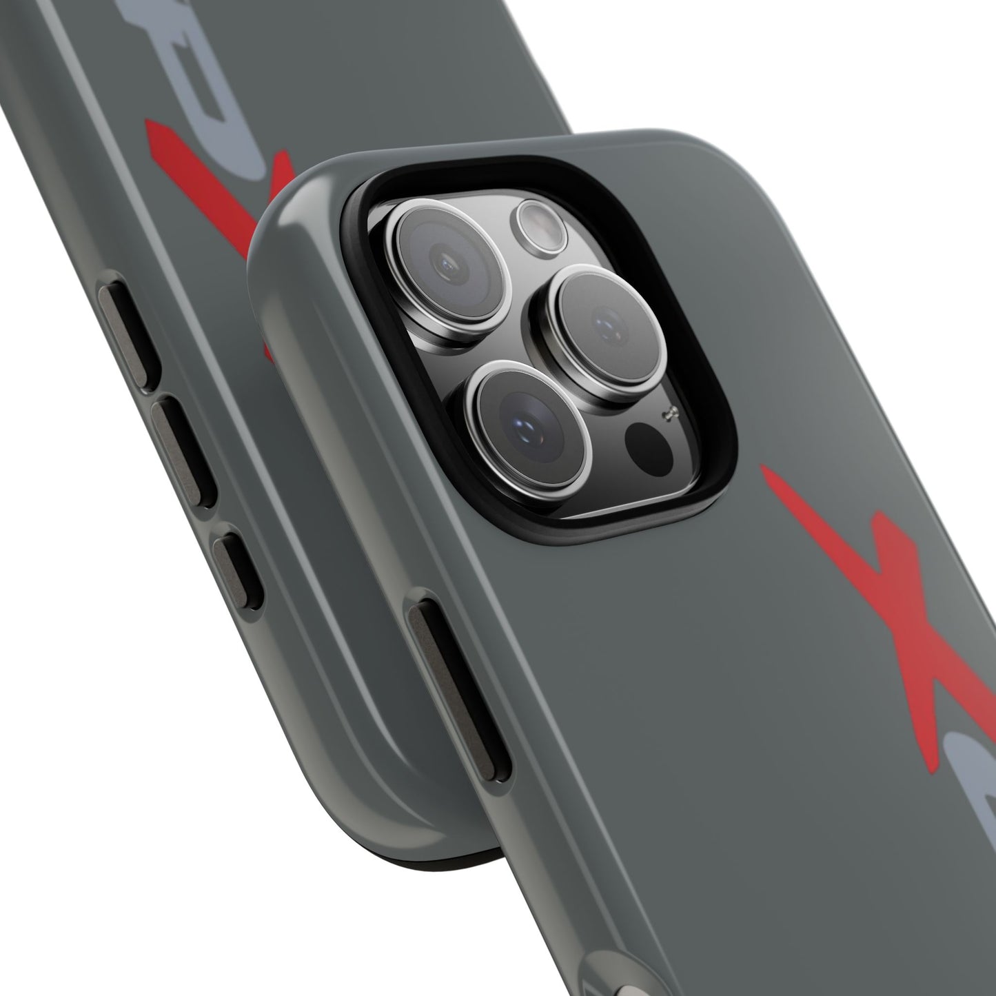 RXPX Tough Phone Case Protective Cover - iPhone Samsung Google Pixel - Grey