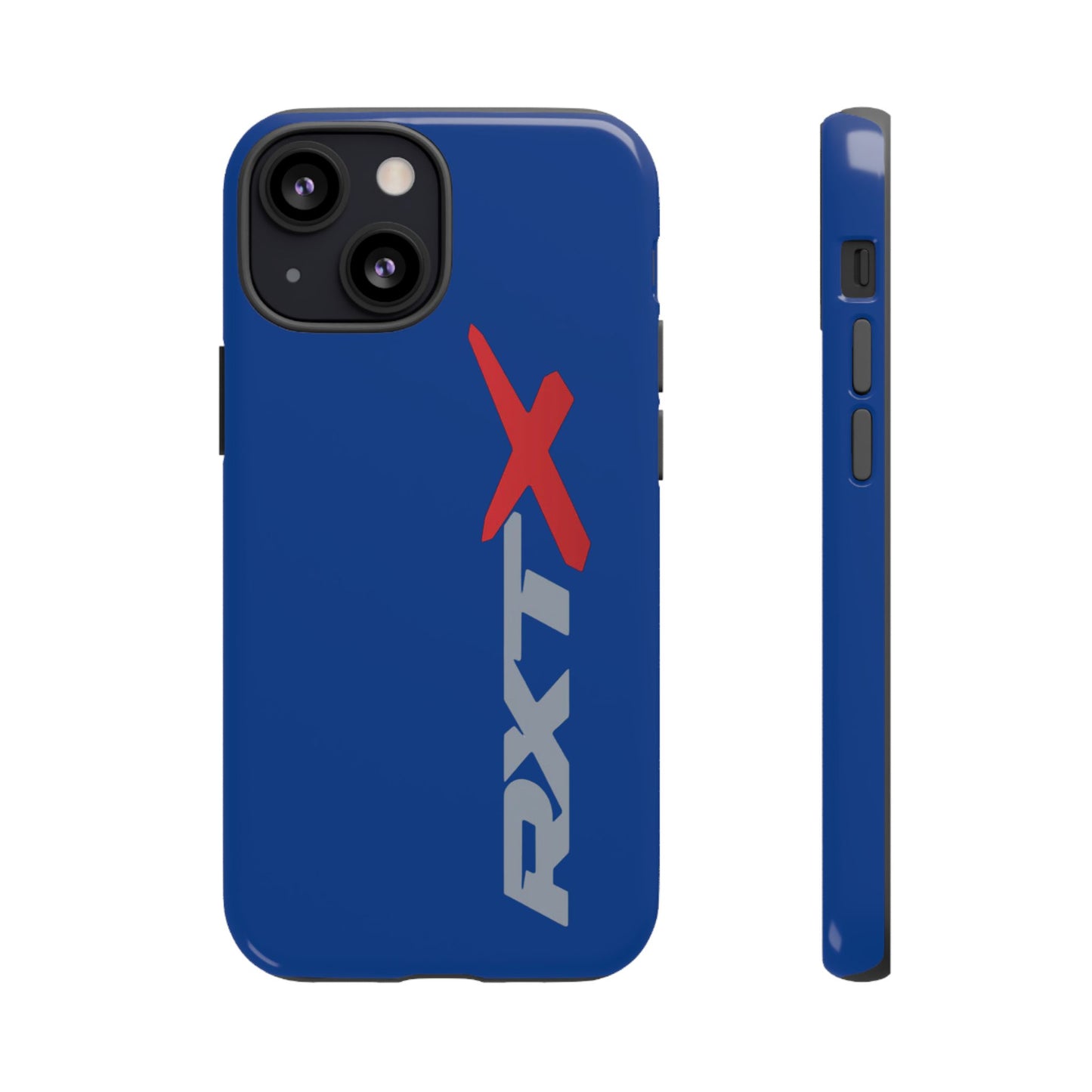 RXTX Tough Phone Case Protective Cover - iPhone Samsung Google Pixel Dark Blue