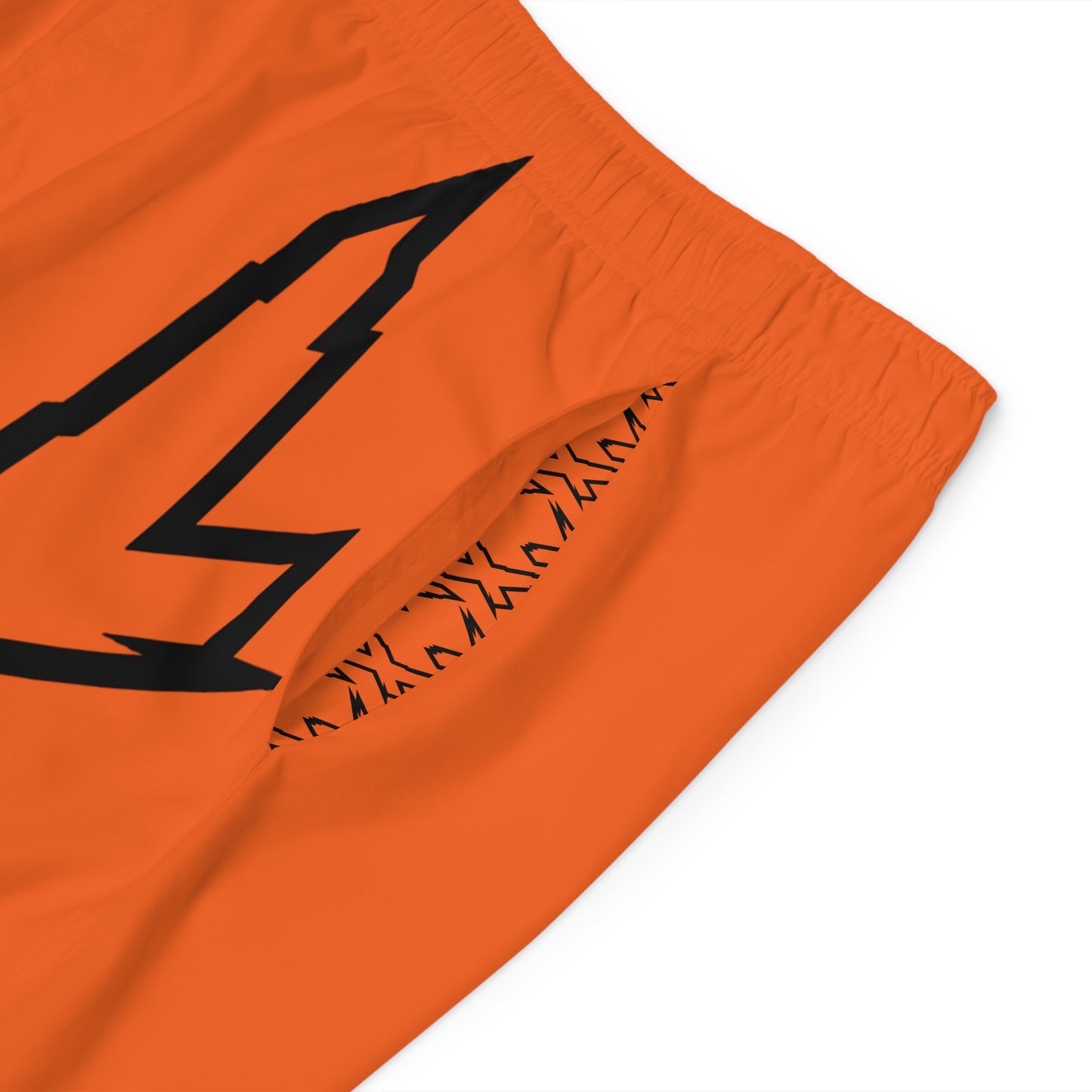 Men's X-Team Performance Board Shorts Loud— Beach Swim Trunks Orange