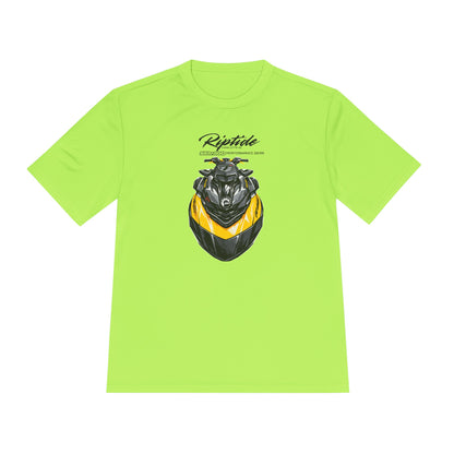 Riptide RXPX Millenium Yellow  Graphic Tee — Moisture-Wicking Performance Shirt