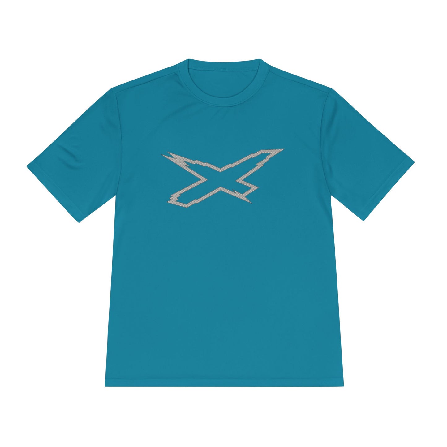 Riptide X-Team Performance Dri Fit Tee — Moisture‑Wicking Athletic Shirt Steel Plate