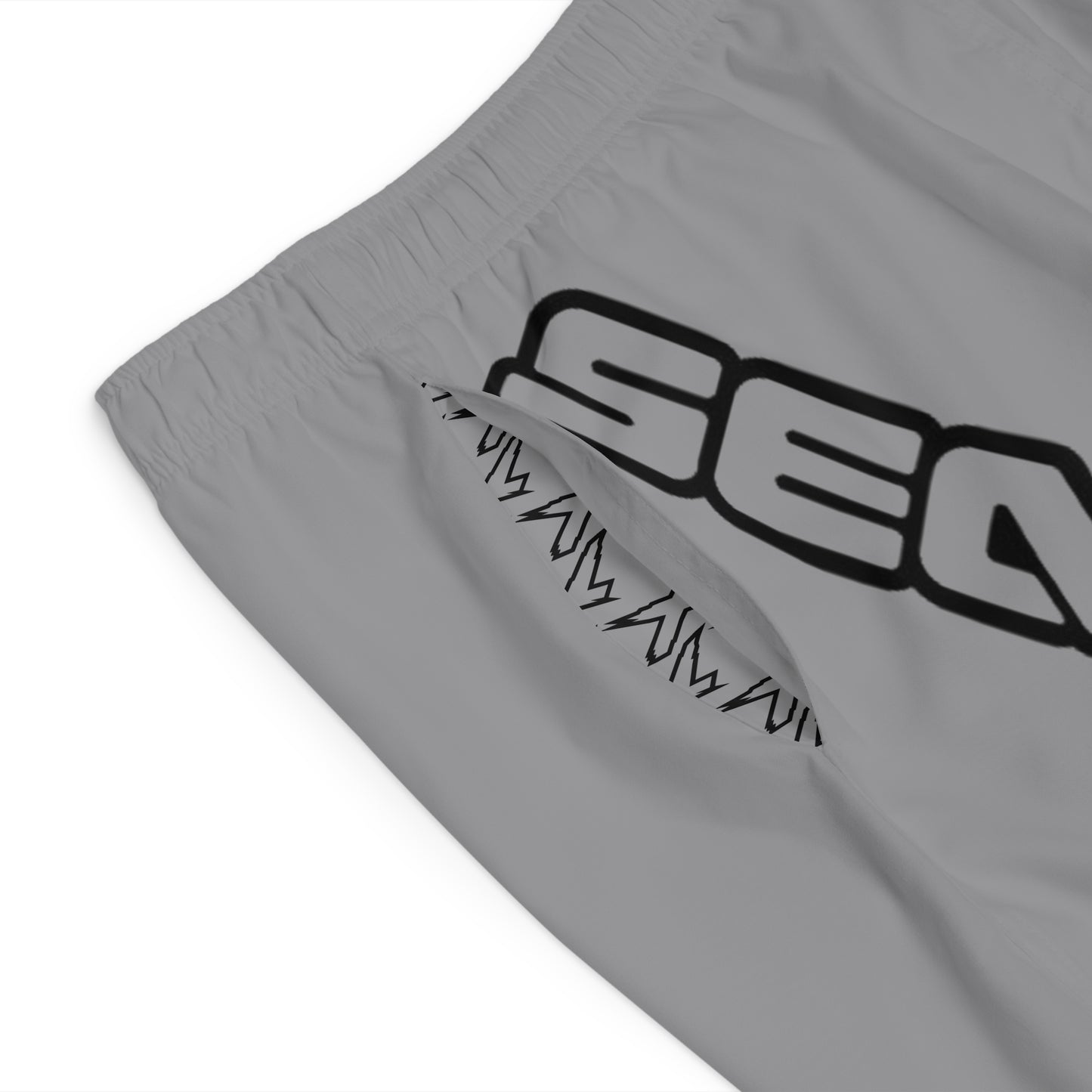 Men's X-Team Performance Board Shorts Loud— Beach Swim Trunks Grey