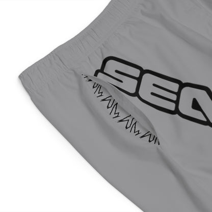 Men's X-Team Performance Board Shorts Loud— Beach Swim Trunks Grey