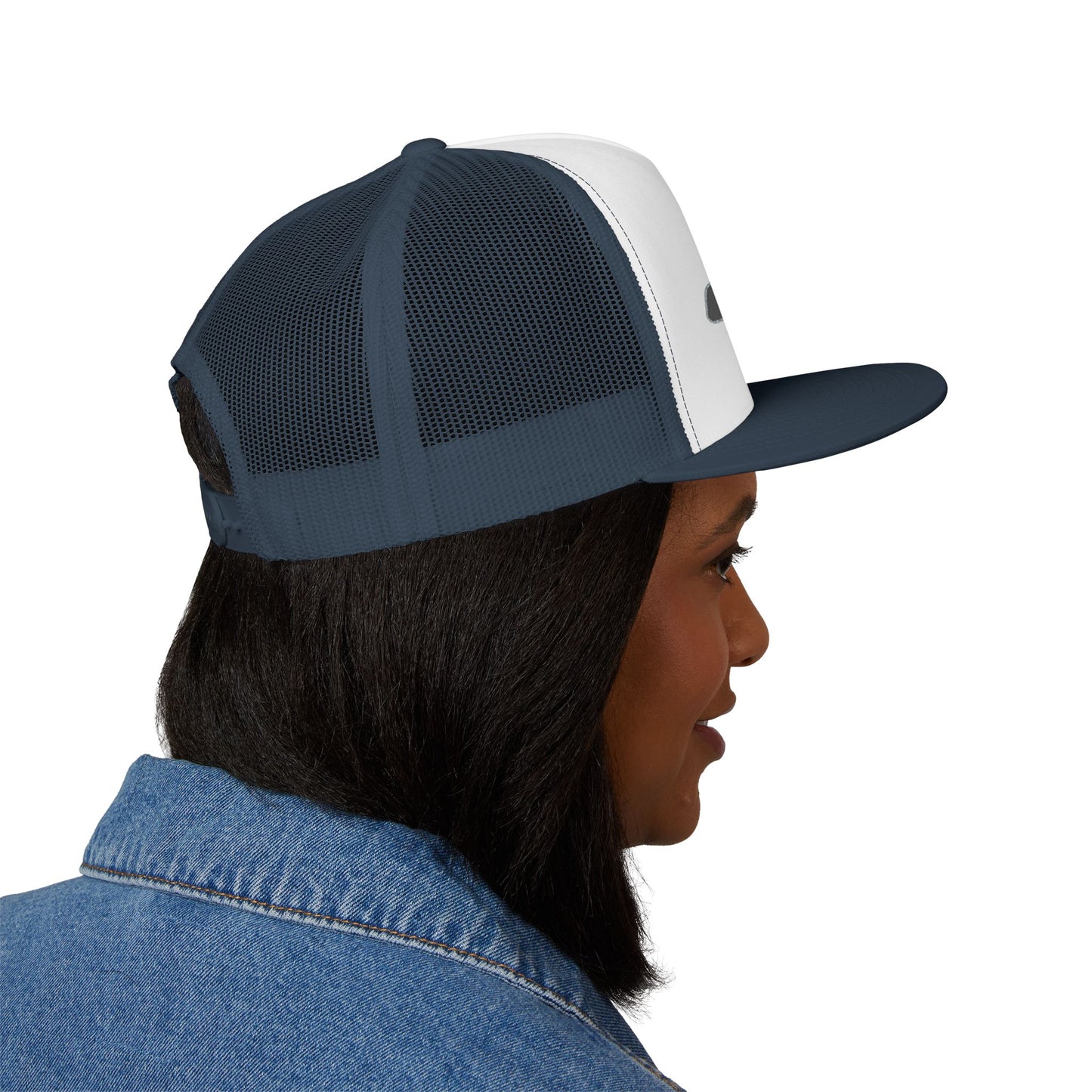 GTX Embroidered Snap Back Trucker Cap - 5-Panel Mesh Hat