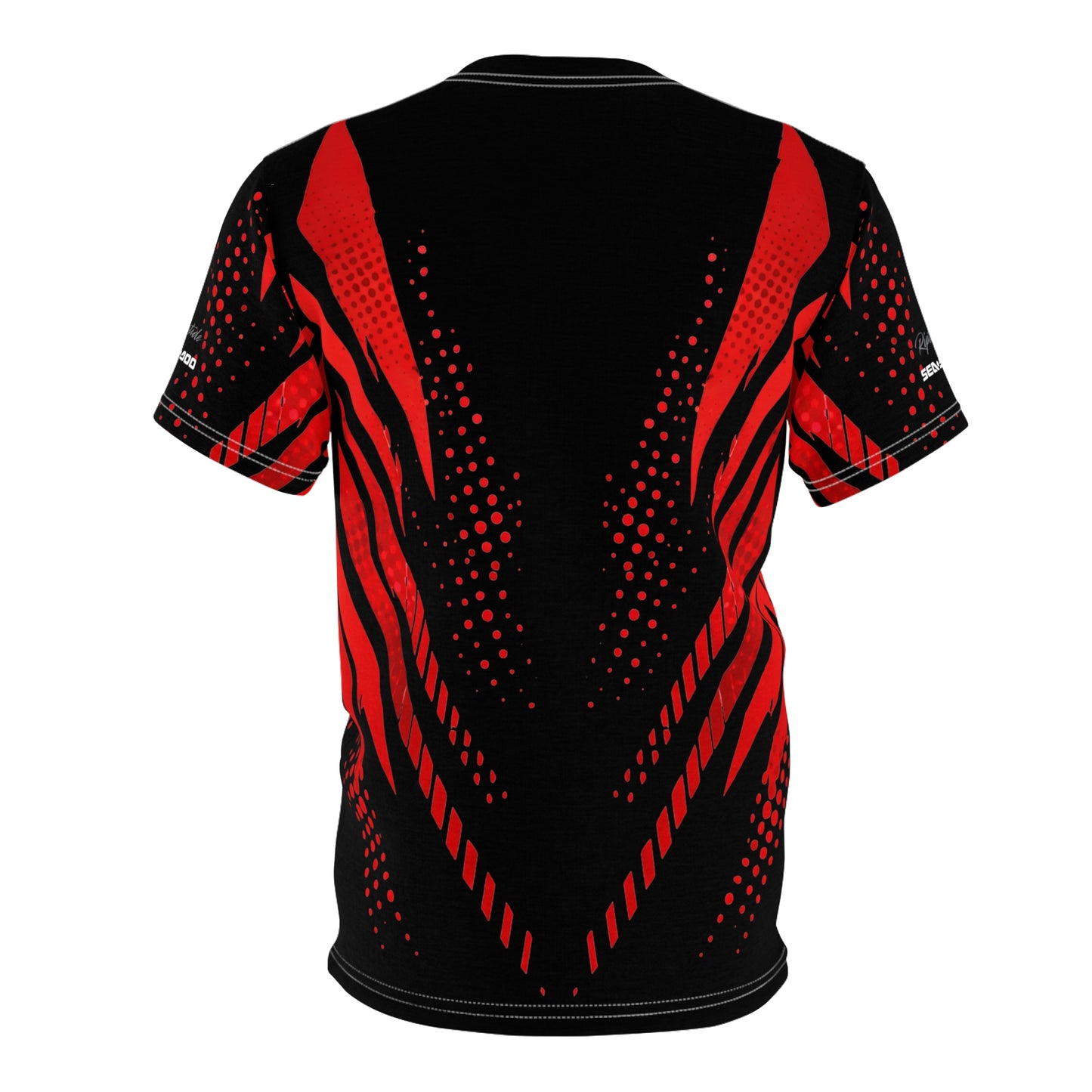 SeaDoo RXTX X-Team Cyber Racing Dri Fit Tee — Red & Black All-Over Print