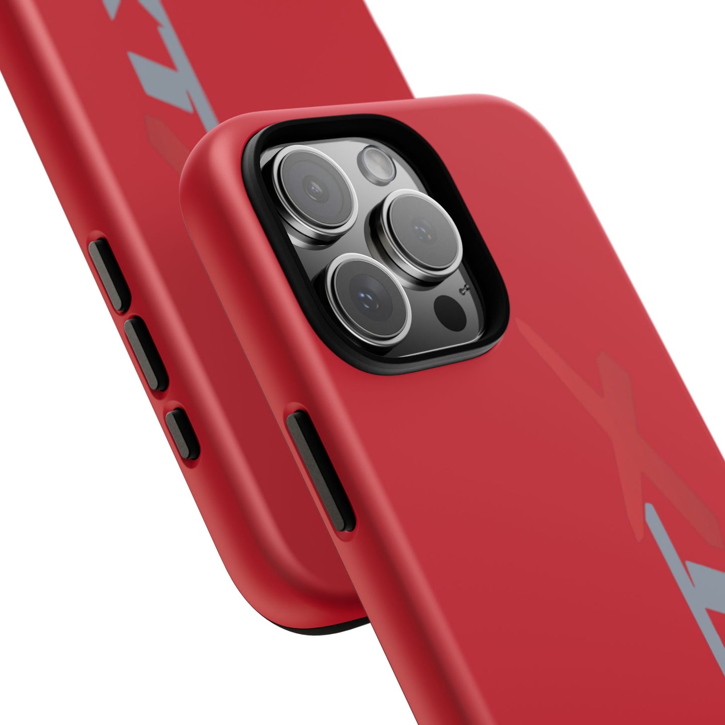 RXTX Tough Phone Case Protective Cover - iPhone Samsung Google Pixel Red