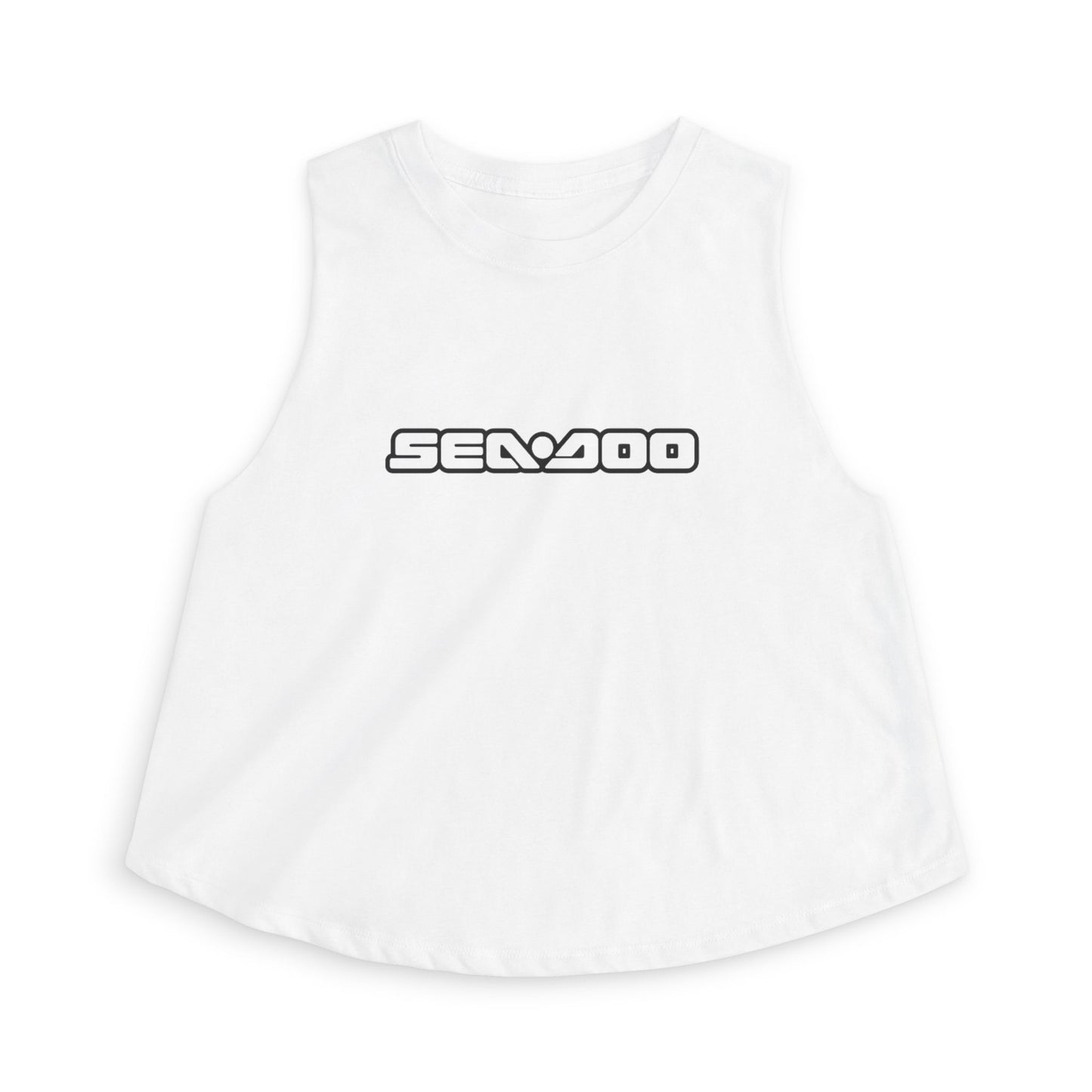 Sea-Doo Crop Top — Retro Watersports Logo Tank for Women