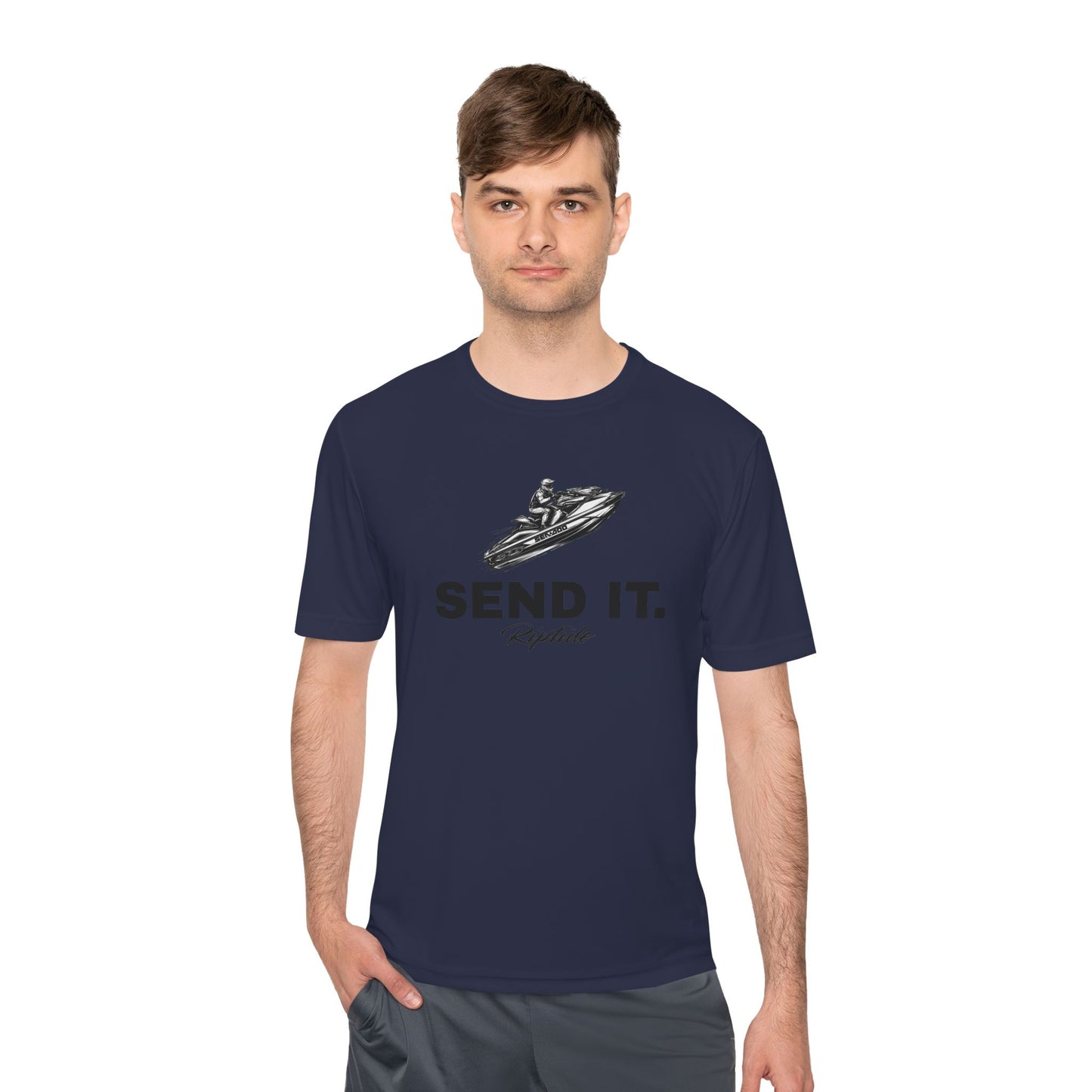 Riptide Send It Performance Dri Fit Tee — Moisture‑Wicking Athletic Shirt