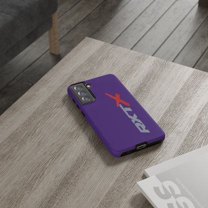 RXTX Tough Phone Case Protective Cover - iPhone Samsung Google Pixel Purple