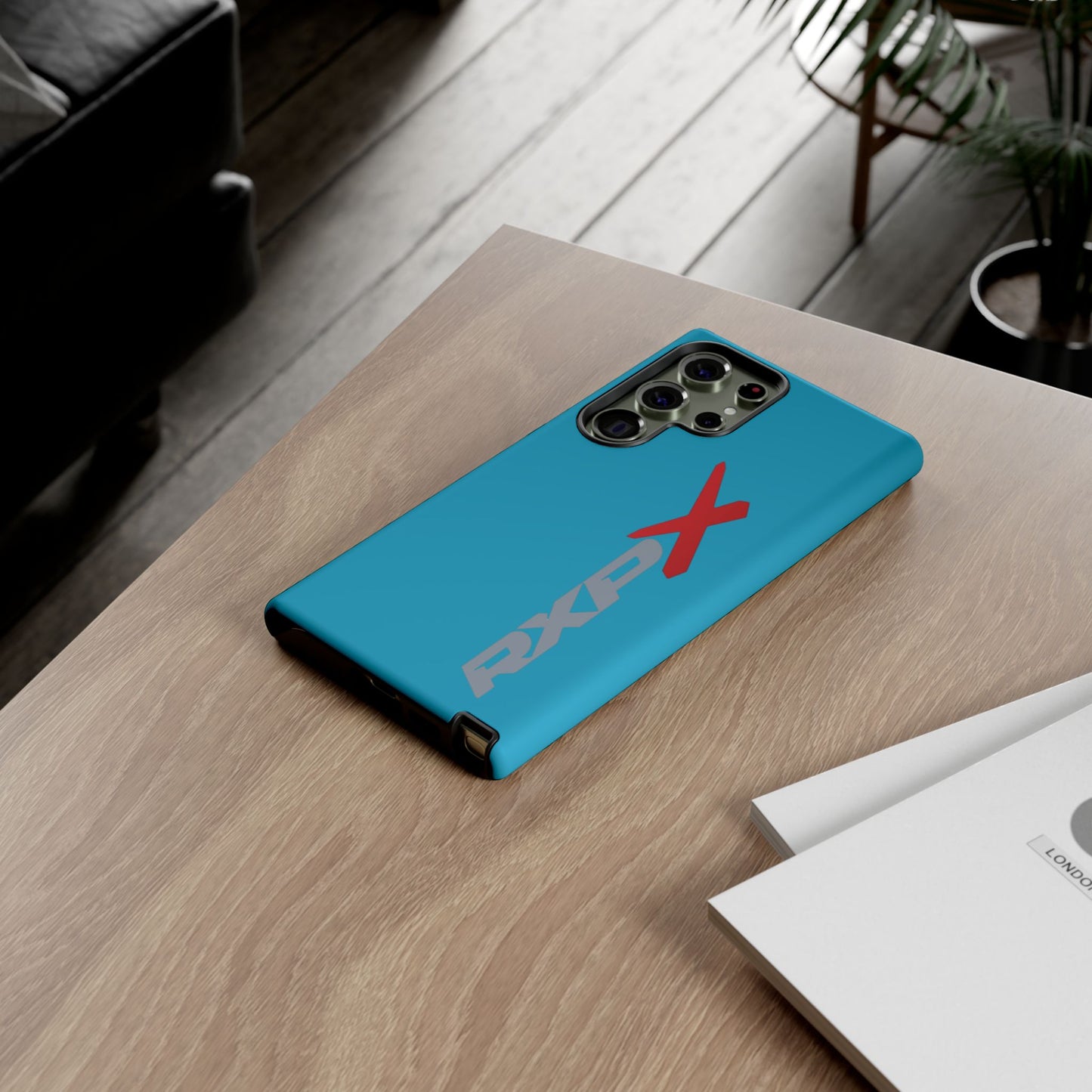 RXPX Tough Phone Case — iPhone Samsung Google Pixel Protective Cover Turquoise