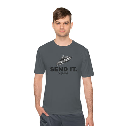 Riptide Send It Performance Dri Fit Tee — Moisture‑Wicking Athletic Shirt