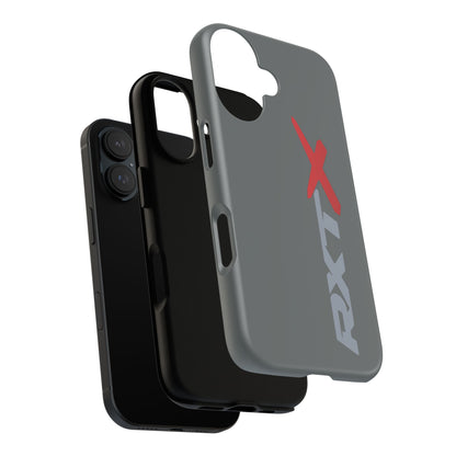 RXTX Tough Phone Case Protective Cover - iPhone Samsung Google Pixel -Dark Grey