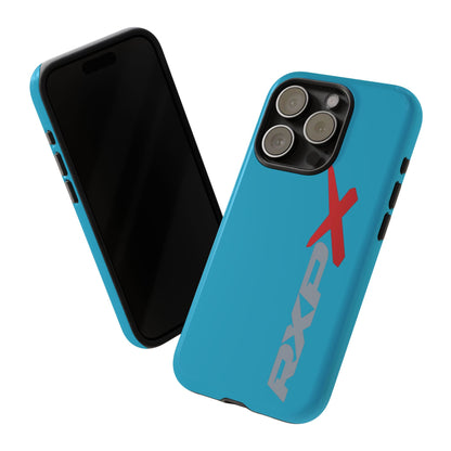 RXPX Tough Phone Case — iPhone Samsung Google Pixel Protective Cover Turquoise