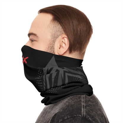 SeaDoo RXTX Racing Neck Gaiter — Grey & Black Midweight Face Shield Mask