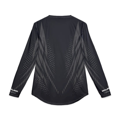 Men's SeaDoo RXTX X-Team Performance UPF Protection UV Long Sleeve Shirt — Grey