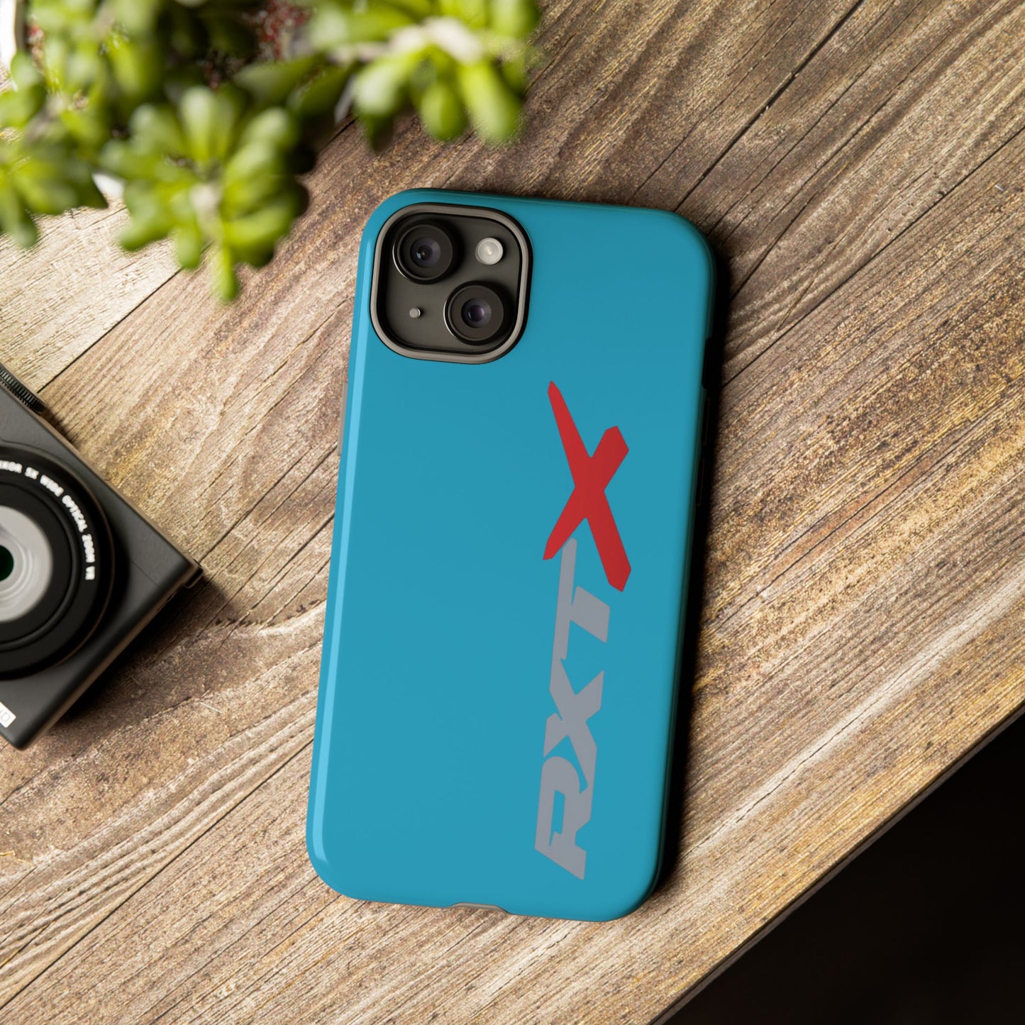 RXTX Tough Phone Case Protective Cover - iPhone Samsung Google Pixel Turquoise
