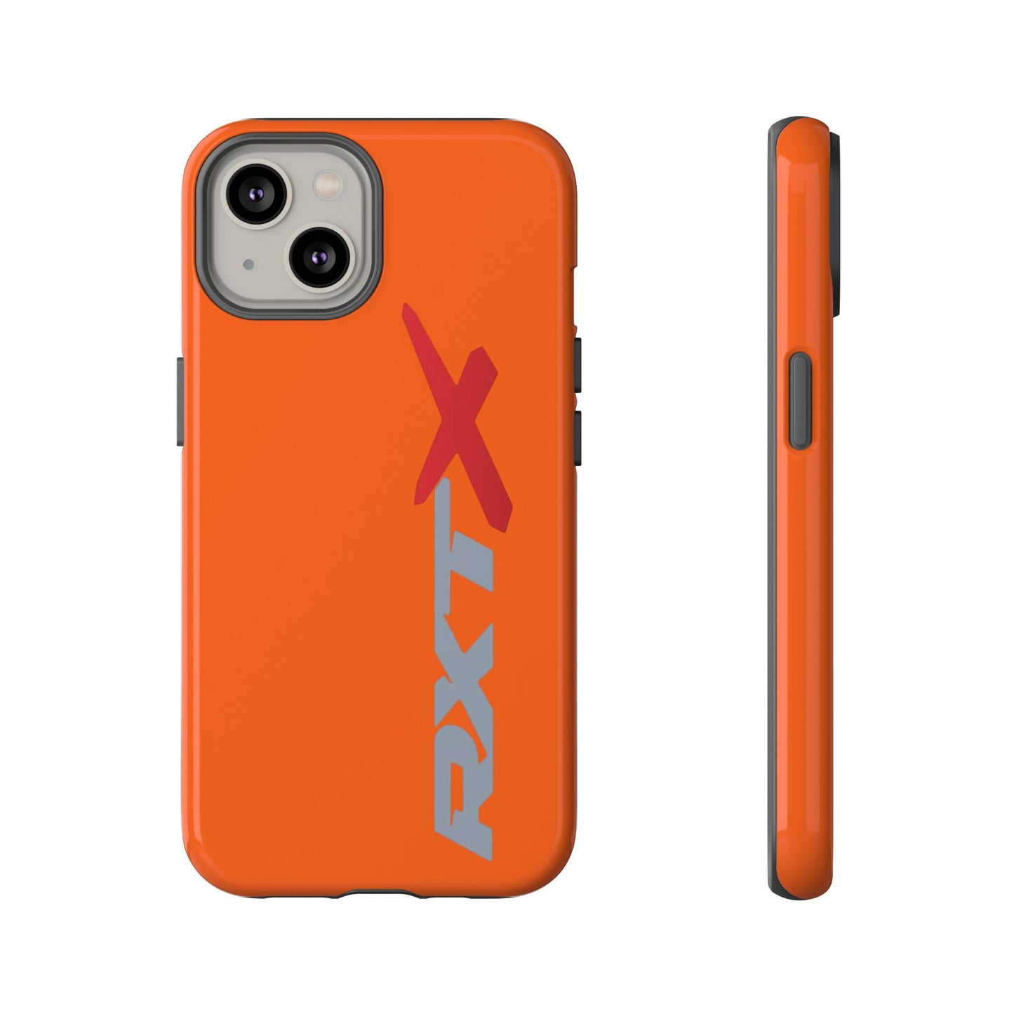 RXTX Tough Phone Case Protective Cover - iPhone Samsung Google Pixel Orange