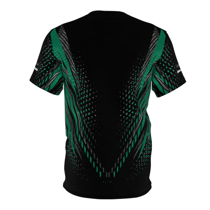 SeaDoo RXPX X-Team Cyber Racing Dri Fit Tee — Apex Racing Green & Carbon Fiber All-Over Print