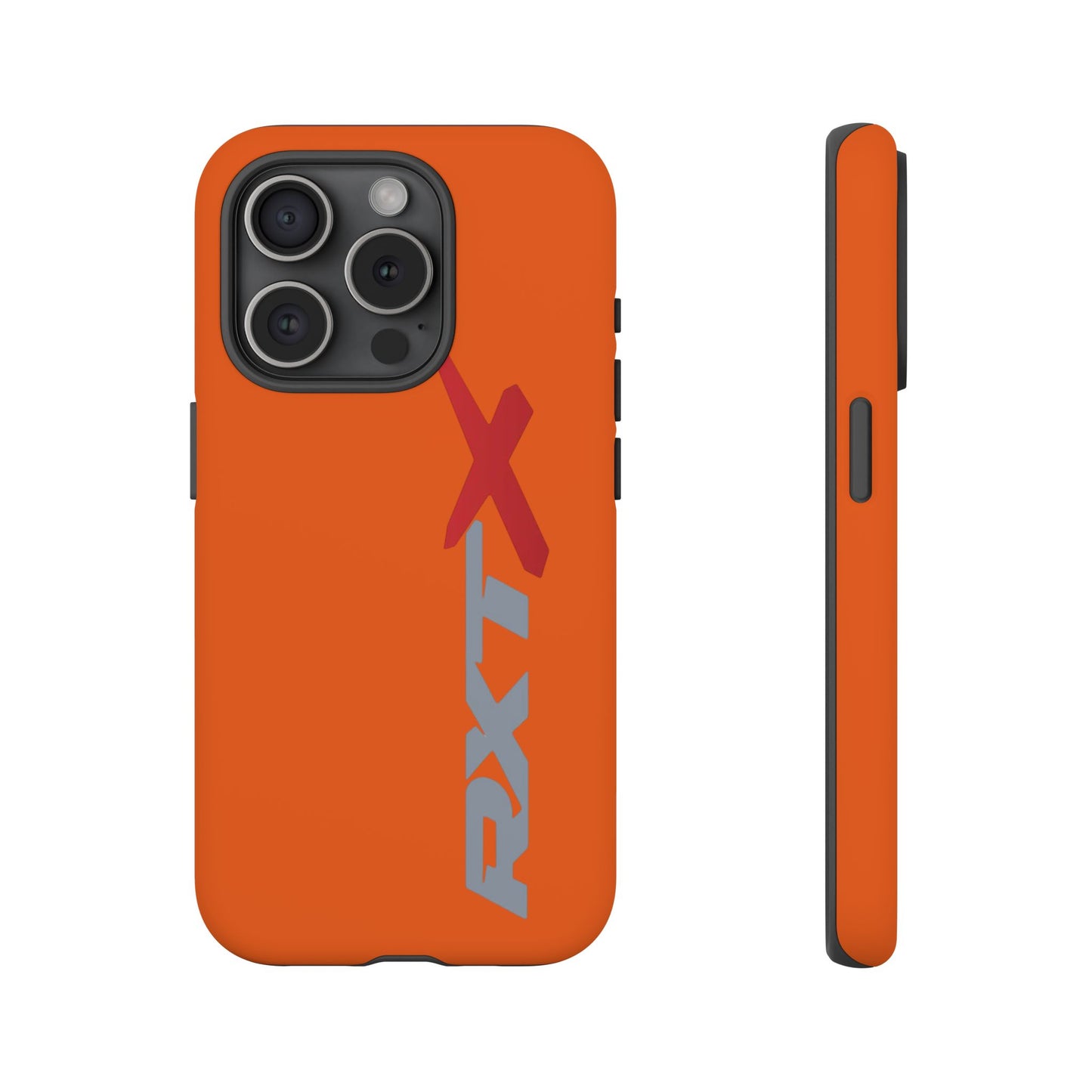 RXTX Tough Phone Case Protective Cover - iPhone Samsung Google Pixel Orange