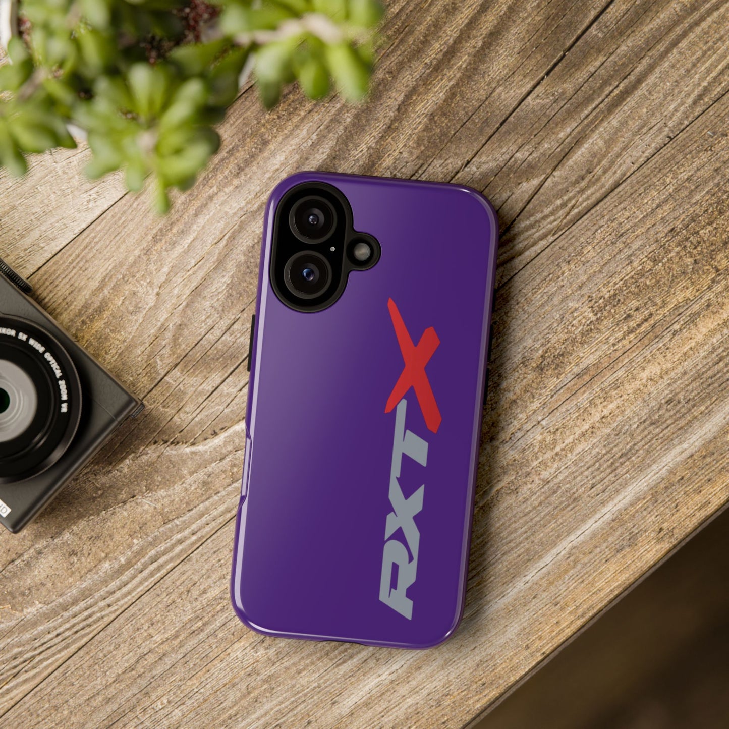 RXTX Tough Phone Case Protective Cover - iPhone Samsung Google Pixel Purple
