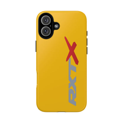 RXTX Tough Phone Case Protective Cover - iPhone Samsung Google Pixel Millenium Yellow