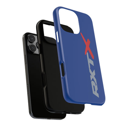 RXTX Tough Phone Case Protective Cover - iPhone Samsung Google Pixel Dark Blue