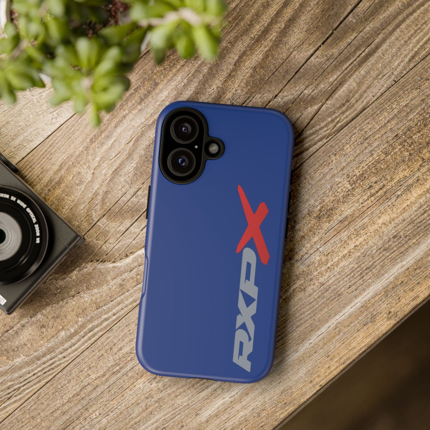 RXPX Tough Phone Case Protective Cover - iPhone Samsung Google Pixel - Dark Blue