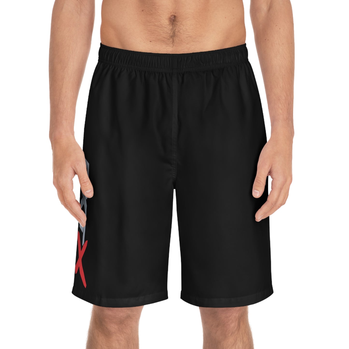Men's RXTX Performance Board Shorts — Quick-Dry Surf & Swim Trunks Black