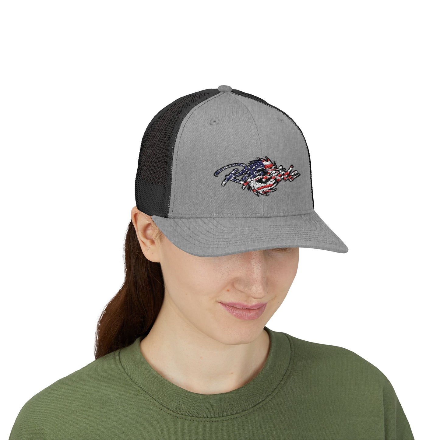 Riptide USA 250 Trucker Cap - American Flag Snapback Hat