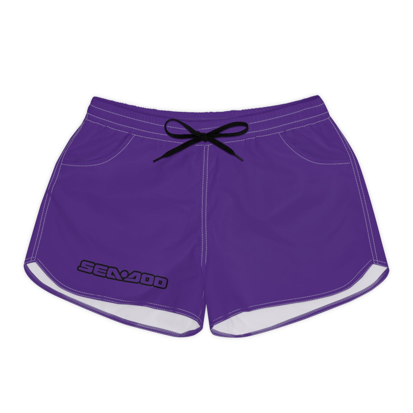 SeaDoo Performance Swim Shorts Women's Beach Riding Shorts Purple