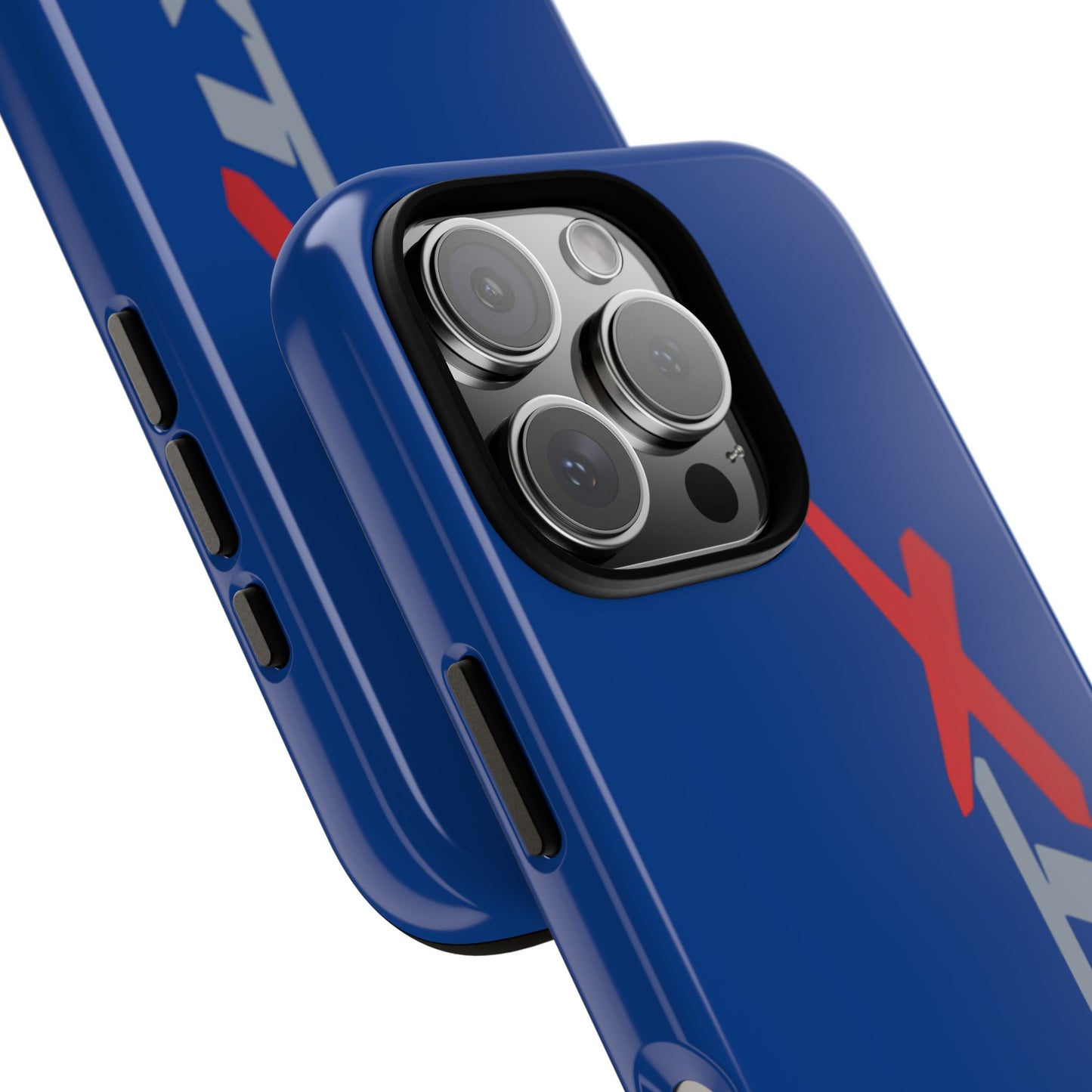 RXTX Tough Phone Case Protective Cover - iPhone Samsung Google Pixel Dark Blue