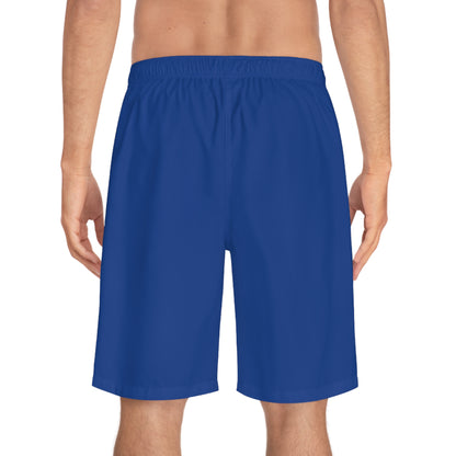 Men's X-Team Performance Board Shorts — Beach Swim Trunks Dark Blue