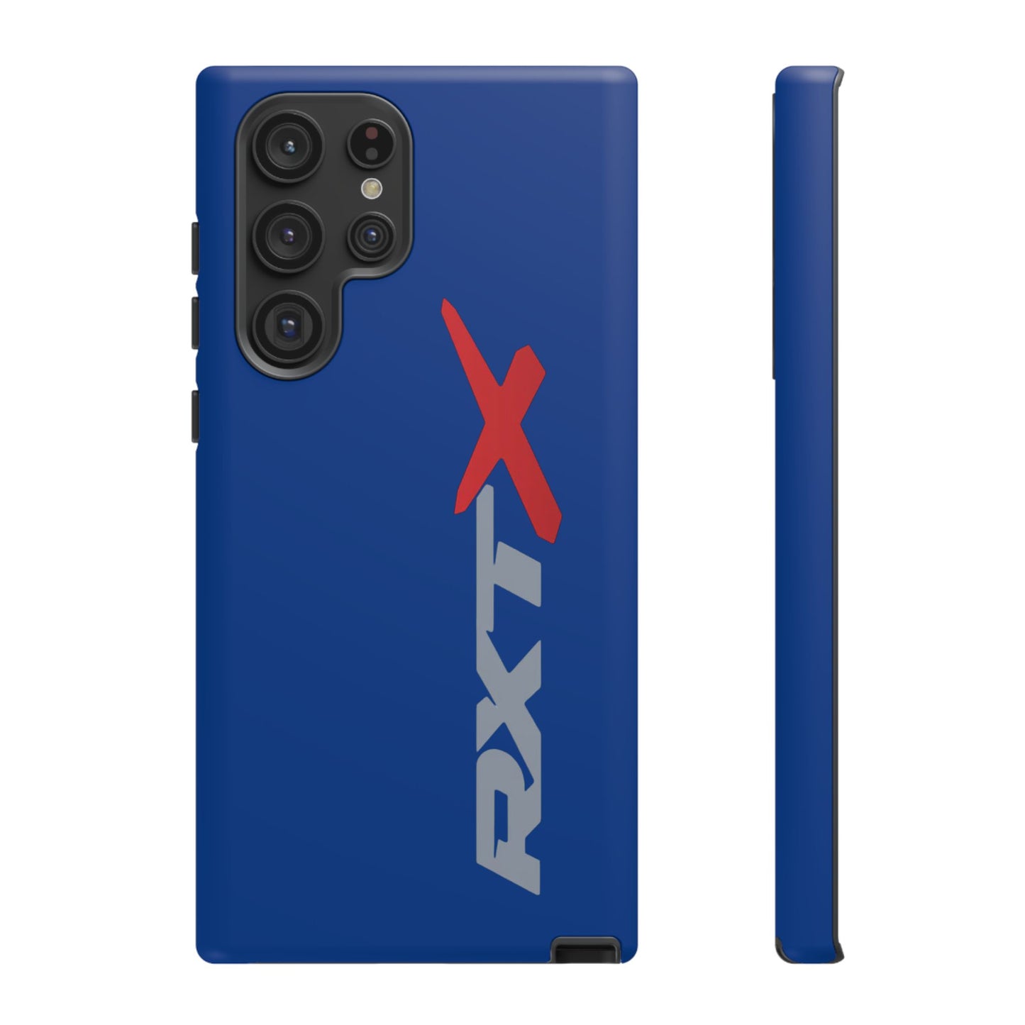 RXTX Tough Phone Case Protective Cover - iPhone Samsung Google Pixel Dark Blue
