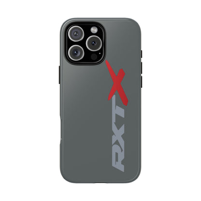 RXTX Tough Phone Case Protective Cover - iPhone Samsung Google Pixel -Dark Grey