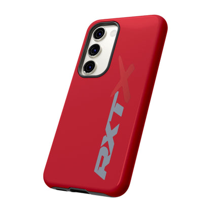 RXTX Tough Phone Case Protective Cover - iPhone Samsung Google Pixel Red