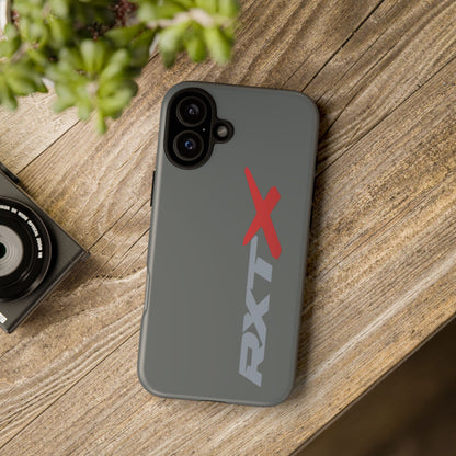 RXTX Tough Phone Case Protective Cover - iPhone Samsung Google Pixel -Dark Grey