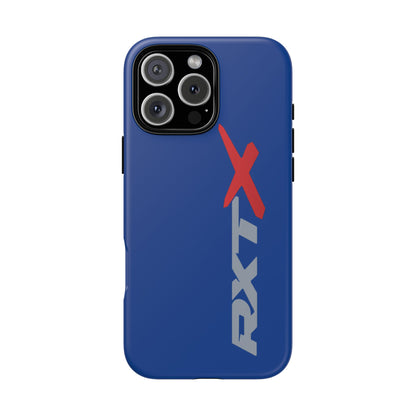 RXTX Tough Phone Case Protective Cover - iPhone Samsung Google Pixel Dark Blue